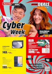 MediaMarkt Saturn Prospekt "Let’s Go! DEALS - Cyber Week" für Bornstedt, 16 Seiten, 02.12.2024 - 09.12.2024