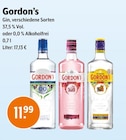 Gin Angebote von Gordon’s bei Trink und Spare Grevenbroich für 11,99 €