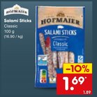 Salami Sticks im Angebot bei Netto Marken-Discount in Voerde Salami Sticks Angebote von Hofmaier bei Netto Marken-Discount Voerde für 1,69 €