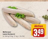 Aktuelles Lamm-Bratwurst Angebot bei REWE in Kassel ab 3,49 €