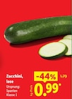 Zucchini, lose bei Lidl im Lödla Prospekt für 0,99 €