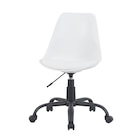 Chaise de bureau en plastique - CARREFOUR HOME - Carrefour à Épinal Chaise de bureau en plastique - CARREFOUR HOME en promo chez Carrefour Épinal à 49,99 €