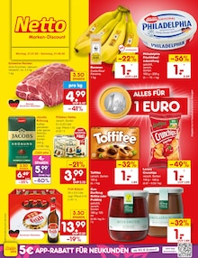 Kaffee im Netto Marken-Discount Prospekt "Aktuelle Angebote" mit 76 Seiten (Gummersbach)