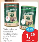 Fleischmix Hundenahrung von Christopherus im aktuellen budni Prospekt