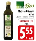 Natives Olivenöl extra von Edeka Bio im aktuellen EDEKA Prospekt für 5,55 €