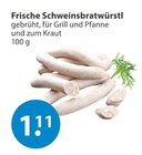 Bratwurst im V-Markt Prospekt Frische Schweinsbratwürstl im aktuellen V-Markt Prospekt für 1,11 €