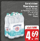 Aktuelle Mineralwasser Angebote bei EDEKA in Köln Aktuelles Mineralwasser Angebot bei EDEKA in Köln ab 4,69 €