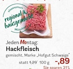 Hackfleisch bei EDEKA im Prospekt "" für 0,89 €