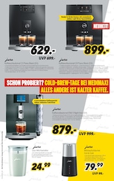 MEDIMAX Kaffeevollautomat im Prospekt MEDIMAX Kaffeevollautomat im Prospekt