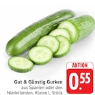 EDEKA Salach - Gurken Angebot im Prospekt Gurken bei EDEKA im Salach Prospekt für 0,55 €