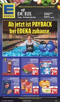 Aktueller EDEKA Prospekt für Creglingen mit  Seiten