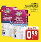 Unsere Haltbare Vollmilch im Angebot bei EDEKA in Görlitz Unsere Haltbare Vollmilch Angebote von Sachsen Milch bei EDEKA Görlitz für 0,99 €