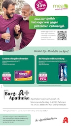 mea - meine apotheke Prospekt für Fehmarn: "Unsere April-Angebote", 4 Seiten, 01.04.2026 - 30.04.2026