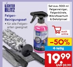 Felgen-Reinigungsset Angebote von Lütten Blitz bei Netto Marken-Discount Ludwigsburg für 19,99 €