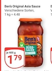 GLOBUS Jena - Asia Sauce Angebot im Prospekt Asia Sauce bei GLOBUS im Jena Prospekt für 1,79 €