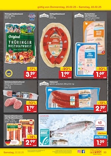 Bratwurst im Netto Marken-Discount Prospekt "Aktuelle Angebote" mit 65 Seiten (Dresden)