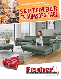 Polstermöbel Fischer Prospekt: "TRAUMSOFA-TAGE", 12 Seiten, 15.09.2024 - 22.09.2024