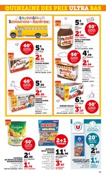 Prix et réduction Kinder Bueno dans le prospectus U Express en cours Offre Kinder Bueno dans le catalogue U Express du moment à la page 15