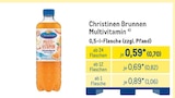 Multivitamin von Christinen Brunnen für 0,70 € bei METRO im Angebot Multivitamin von Christinen Brunnen im aktuellen METRO Prospekt