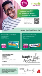Aktueller mea - meine apotheke Apotheken Prospekt für Salach: Unsere Juni-Angebote mit 4} Seiten, 01.06.2026 - 30.06.2026