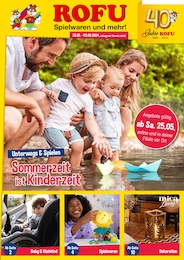 Aktueller Rofu Kinderland Prospekt, "Sommerzeit ist Kinderzeit", mit Angeboten der Woche, gültig von 25.05.2024 bis 25.05.2024