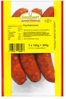 Paprikaknacker von Gourmet für 3,99 € bei Penny im Angebot Paprikaknacker von Gourmet im aktuellen Penny Prospekt