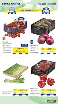 Paprika im aktuellen METRO Prospekt (Hildesheim) Paprika im METRO Prospekt "Wochenangebote SCO + Charity" mit 26 Seiten (Hildesheim)