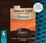 Saumon Fumé Atlantique au Sel de l'Île de Ré - Maison Peneau en promo chez Intermarché Hyper Poitiers à 3,32 €