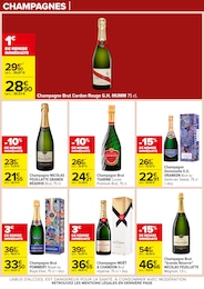 Offre Champagne Brut dans le catalogue Carrefour du moment à la page 71