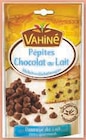 Promo -50% de remise immédiate sur le 2ème produit identique sur la gamme de pepites de chocolat vahine à  dans le catalogue Super U à Folkling