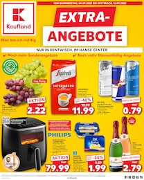 Kaufland Prospekt „EXTRA-ANGEBOTE“ für Klein Kussewitz und Umgebung mit 8 Seiten Kaufland Prospekt für Klein Kussewitz und Umgebung: „EXTRA-ANGEBOTE“, 8 Seiten, 04.09.2025 - 10.09.2025