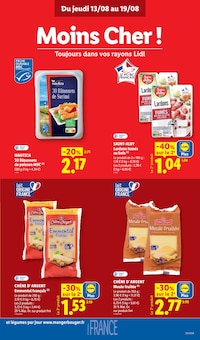 Promotion Croissant dans le prospectus Lidl, valable du 13/08/2026 au 19/08/2026 Promo Croissant dans le catalogue Lidl du moment à la page 11