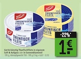 Thunfischfilets in eigenem Saft & Aufguss Angebote von Gut & Günstig bei Marktkauf Stuttgart für 1,00 €
