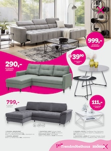 Couch im mömax Prospekt "Bei den Pink Shopping Trends haut‘s dir den Vogel raus!" mit 16 Seiten (Nürnberg)