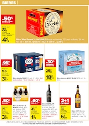 Prix et réduction Bière dans le prospectus Carrefour en cours Offre Bière dans le catalogue Carrefour du moment à la page 13