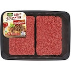 Haché de bœuf ultra savoureux 15% M.G. à la bolognaise SOCOPA - SOCOPA (SOCOPA CHERR en promo chez Carrefour Haché de bœuf ultra savoureux 15% M.G. à la bolognaise SOCOPA - SOCOPA (SOCOPA CHERR dans le catalogue Carrefour