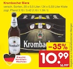 Biere Angebote von Krombacher bei Netto Marken-Discount Dülmen für 10,99 €