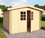 Blockbohlenhaus Australien von Mr. Gardener im aktuellen Hagebaumarkt Prospekt für 1.299,00 €