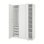 Schrankkombination weiß/weiß 150x60x236 cm bei IKEA im Prospekt "" für 770,00 €