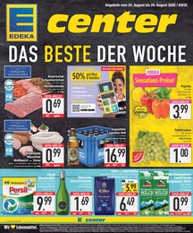Aktueller EDEKA Prospekt, "Wir lieben Lebensmittel.", mit Angeboten der Woche, gültig von 24.08.2026 bis 24.08.2026