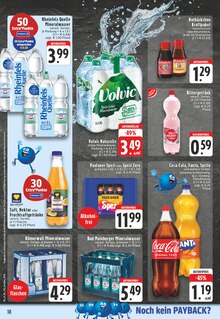 Coca Cola im EDEKA Prospekt "Aktuelle Angebote" mit 24 Seiten (Dülmen)