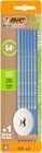 BIC - Lot de 6 Crayons HB Evolution Triangle avec Gomme - BIC - Bureau Vallée BIC - Lot de 6 Crayons HB Evolution Triangle avec Gomme - BIC à 1,59 € dans le catalogue Bureau Vallée