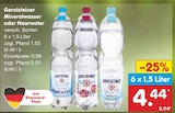 Mineralwasser oder Nearwater Angebote von Gerolsteiner bei Netto Marken-Discount Pforzheim für 4,44 €