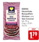 Herzstücke Reiswaffeln Himbeer Angebote von EDEKA bei EDEKA Heilbronn für 1,79 €