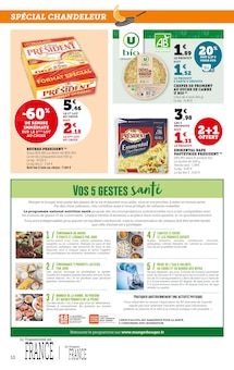 Promo Emmental dans le catalogue Super U du moment à la page 10