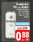 Pils im Angebot bei EDEKA in Neuss Pils Angebote von Krombacher bei EDEKA Neuss für 0,88 €