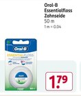 Essentialfloss Zahnseide von Oral-B im aktuellen Rossmann Prospekt für 1,79 €