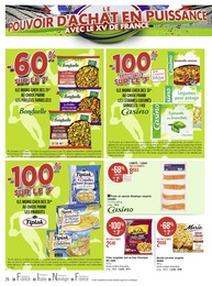 Prix et réduction Poisson surgelé dans le prospectus Casino Supermarchés en cours Offre Poisson surgelé dans le catalogue Casino Supermarchés du moment à la page 26