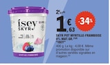 Promo Skyr pot myrtille-framboise 0% mat.Gr. à 1,63 € dans le catalogue E.Leclerc à San-Nicolao