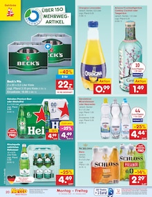 Bier im Netto Marken-Discount Prospekt "Aktuelle Angebote" mit 65 Seiten (Ravensburg)